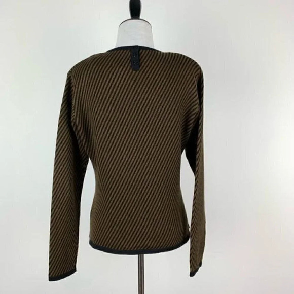 Vtg Carlisle sweater M 50% cashmere 50% silk 80 90 - Picture 4 of 8